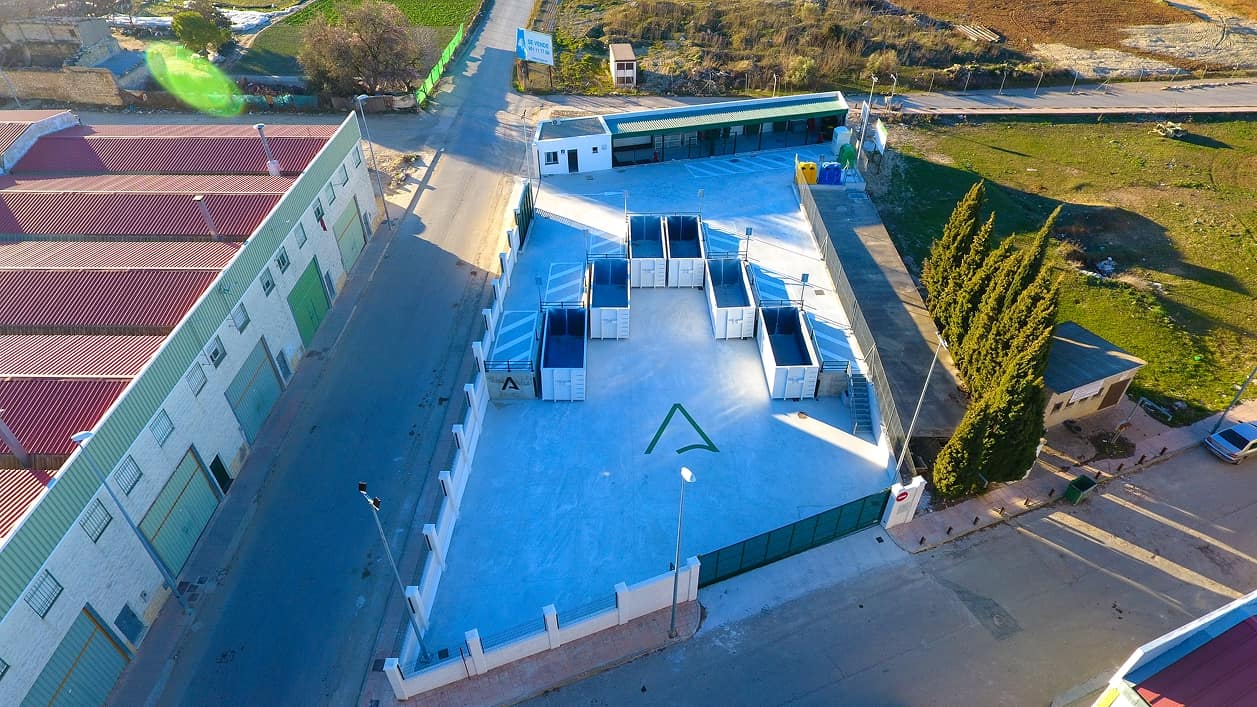 Obras de Construcción de Punto Limpio en Baeza