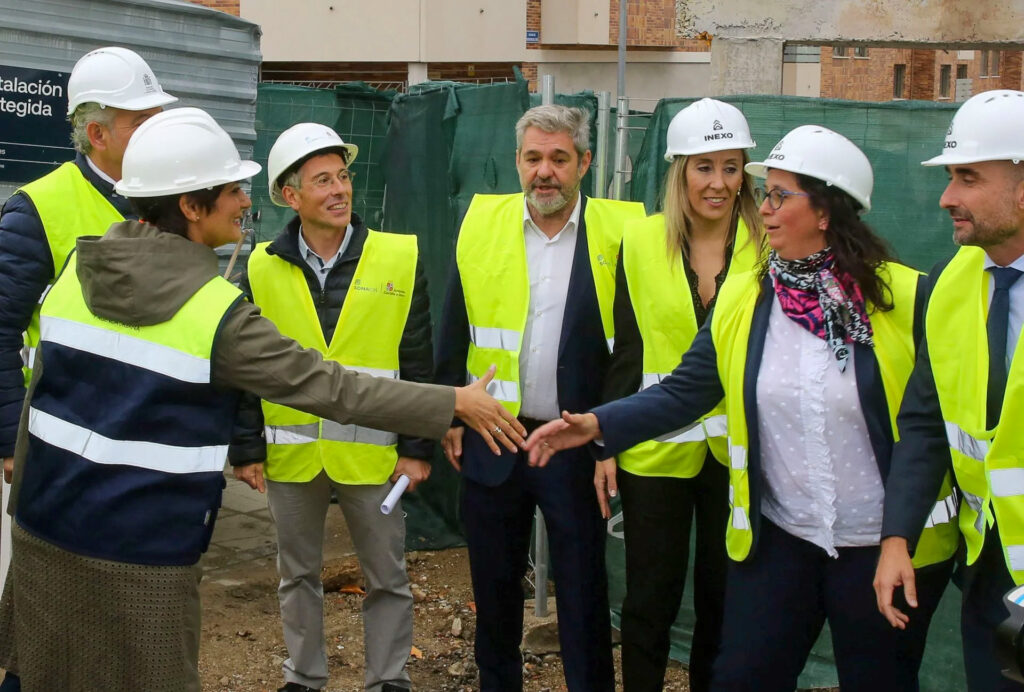 Viviendas Colaborativas Segovia Visita Ministra Vivienda