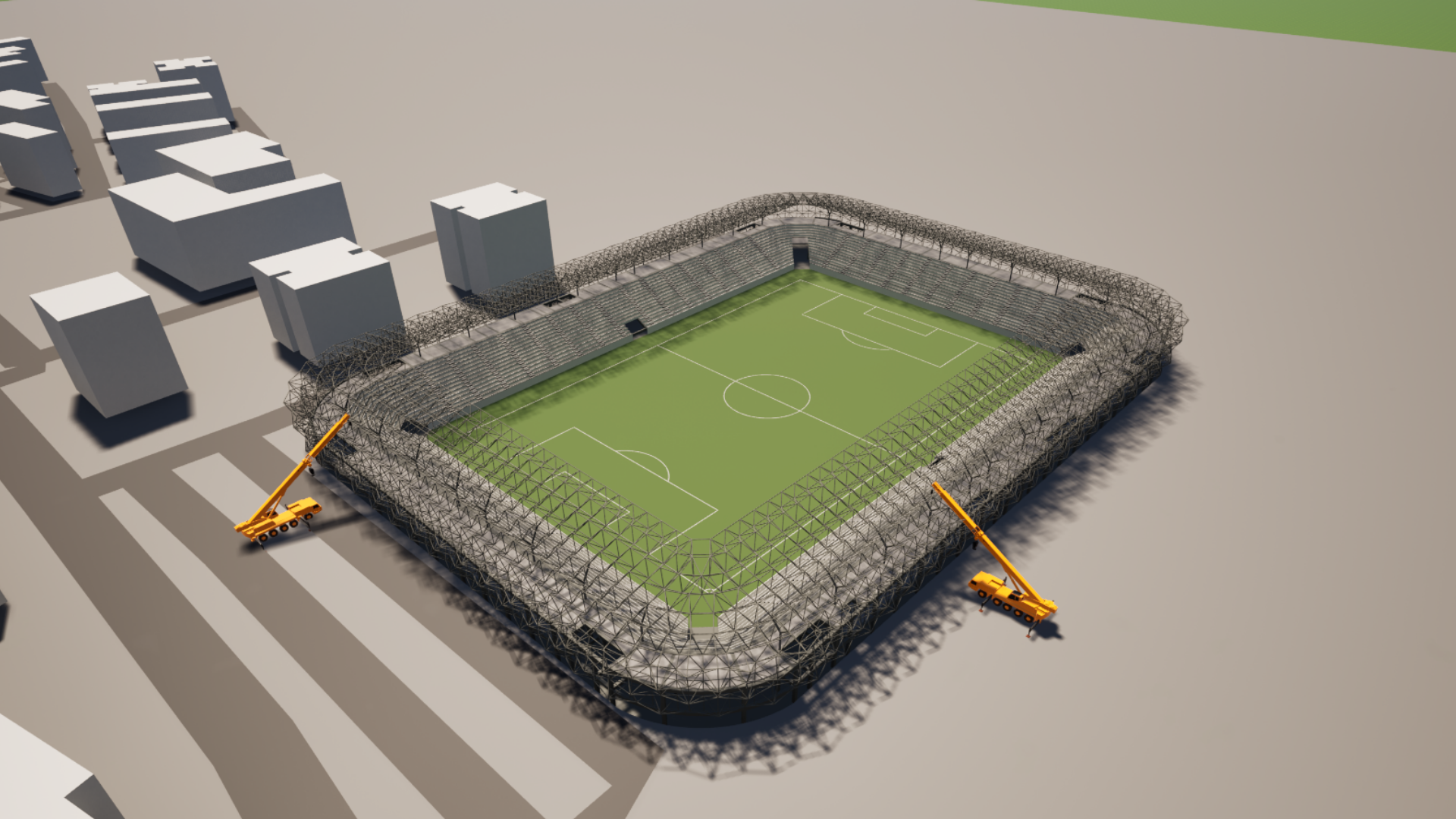 Modelo BIM Estadio Linarejos - GRULOP