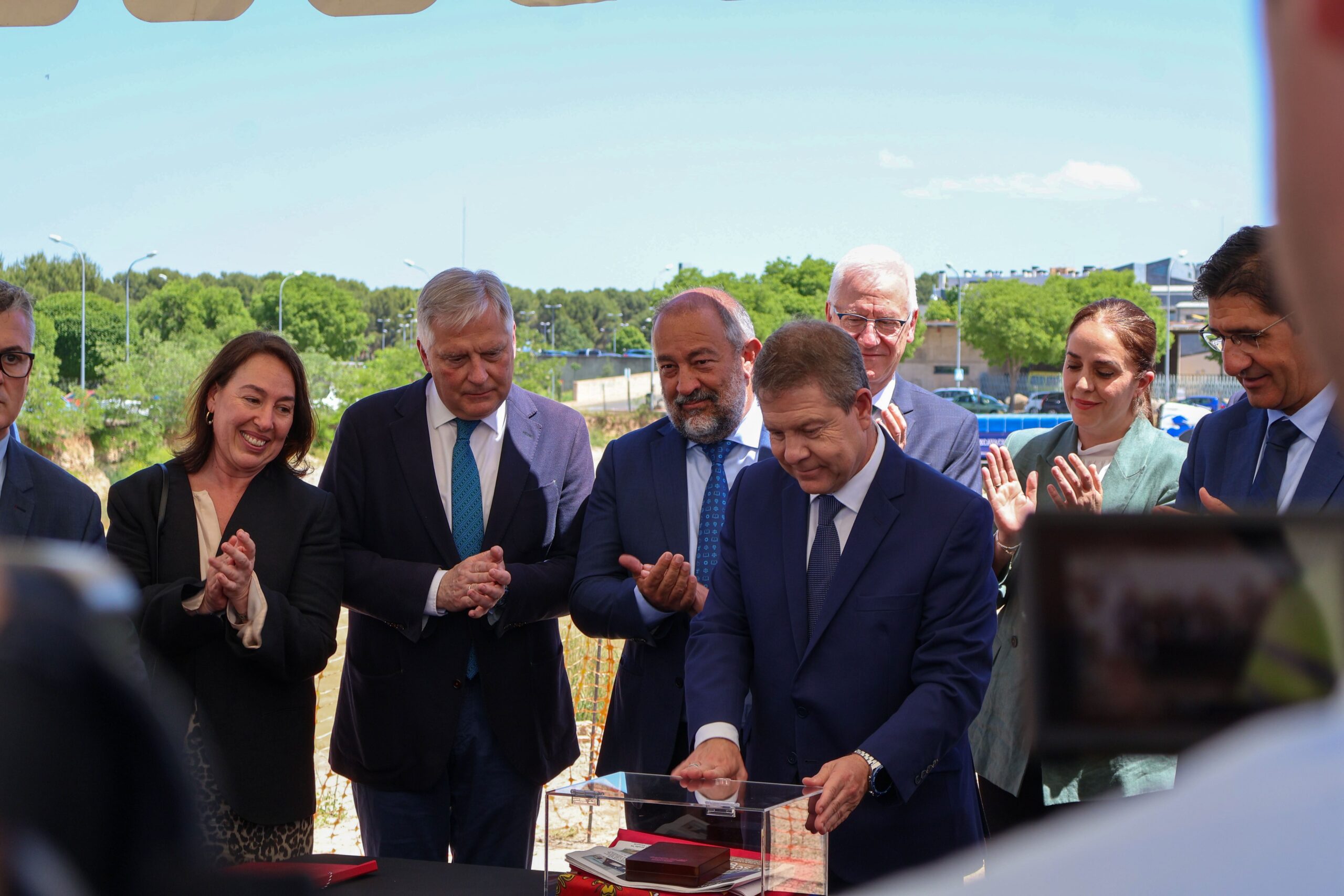 Campus Biosanitario de Ciudad Real - acto de primera piedra