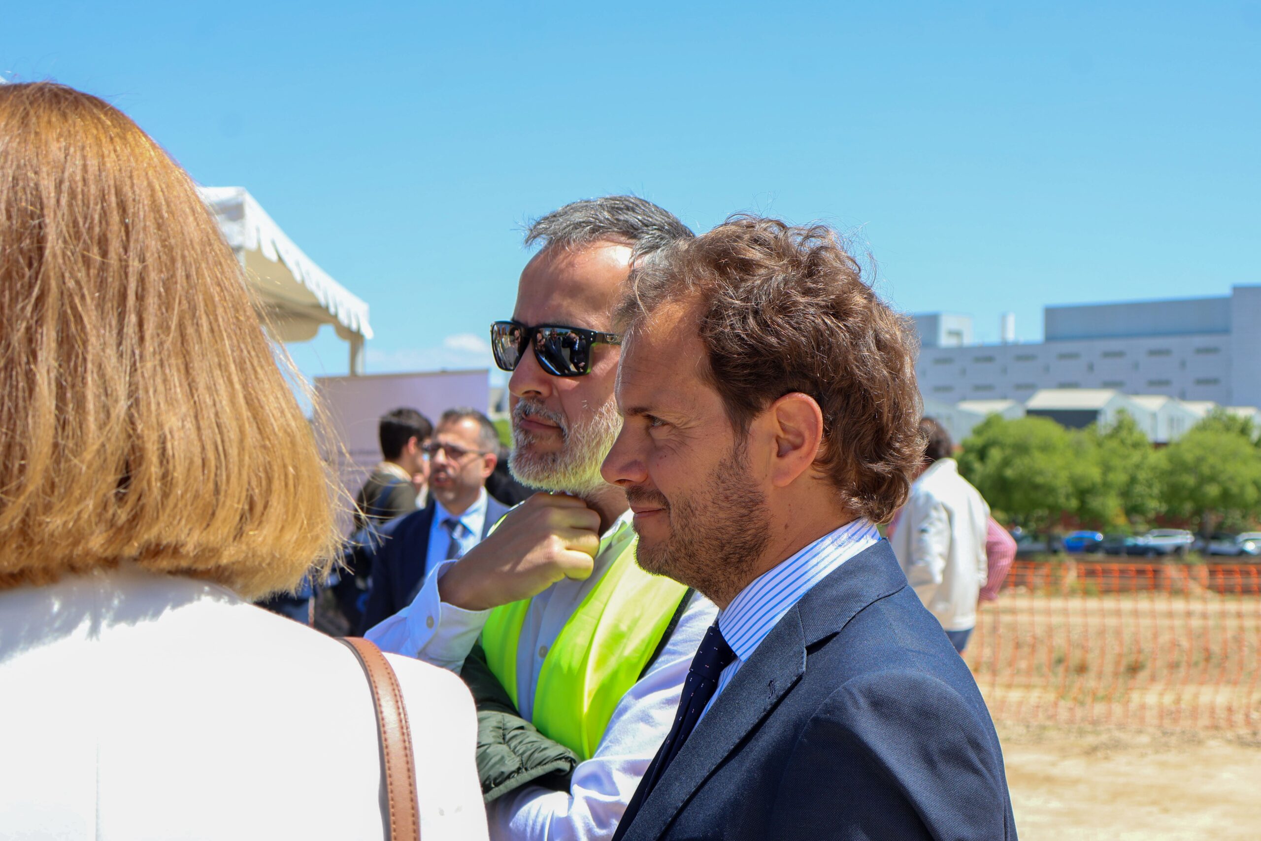 Representantes institucionales en el Campus Biosanitario de Ciudad Real