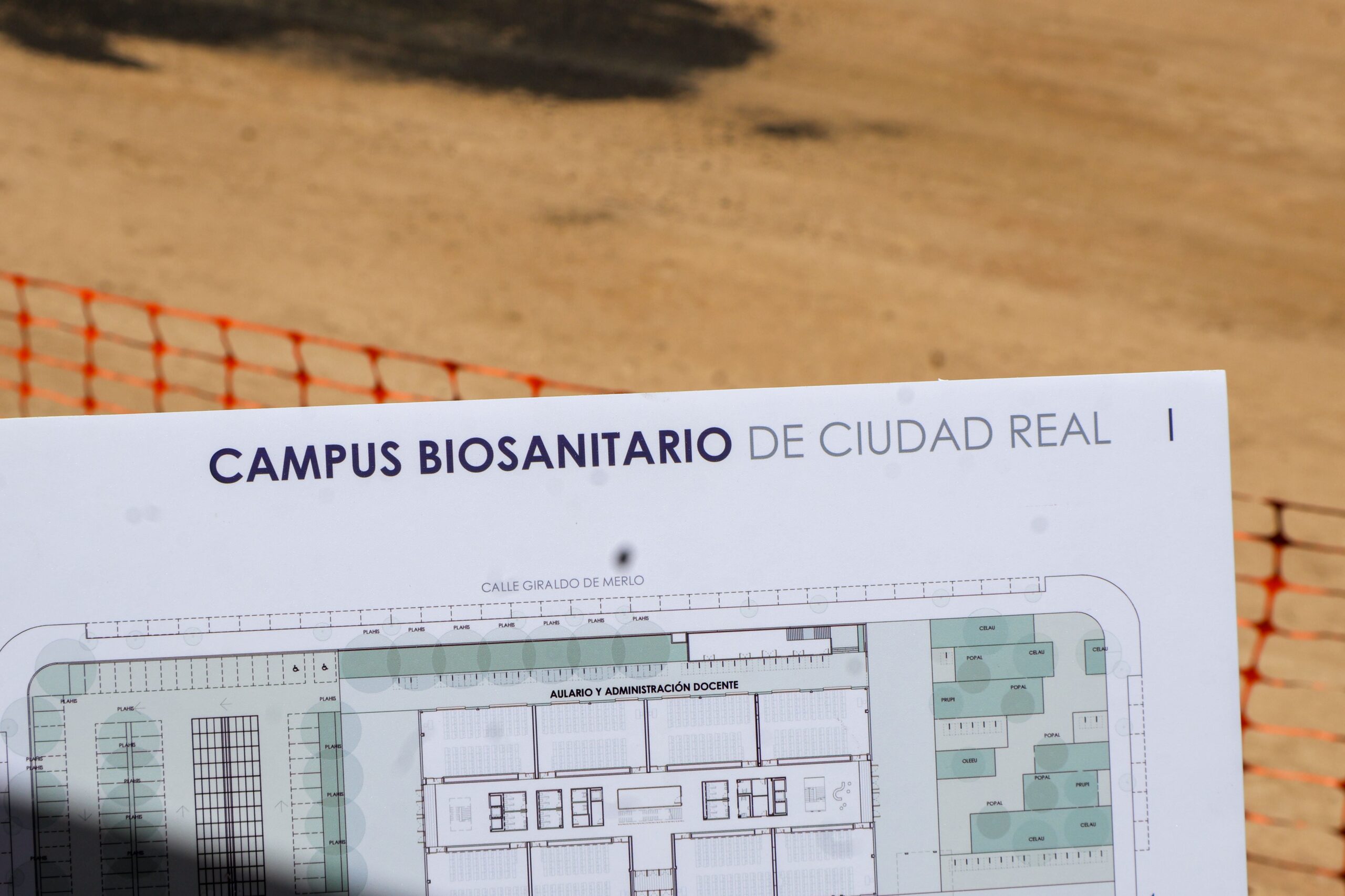 Acto de primera piedra del Campus Biosanitario de Ciudad Real con participación de GRULOP